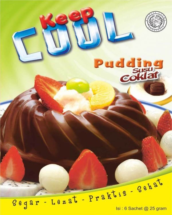 Keep Cool Pudding susu coklat chocolate